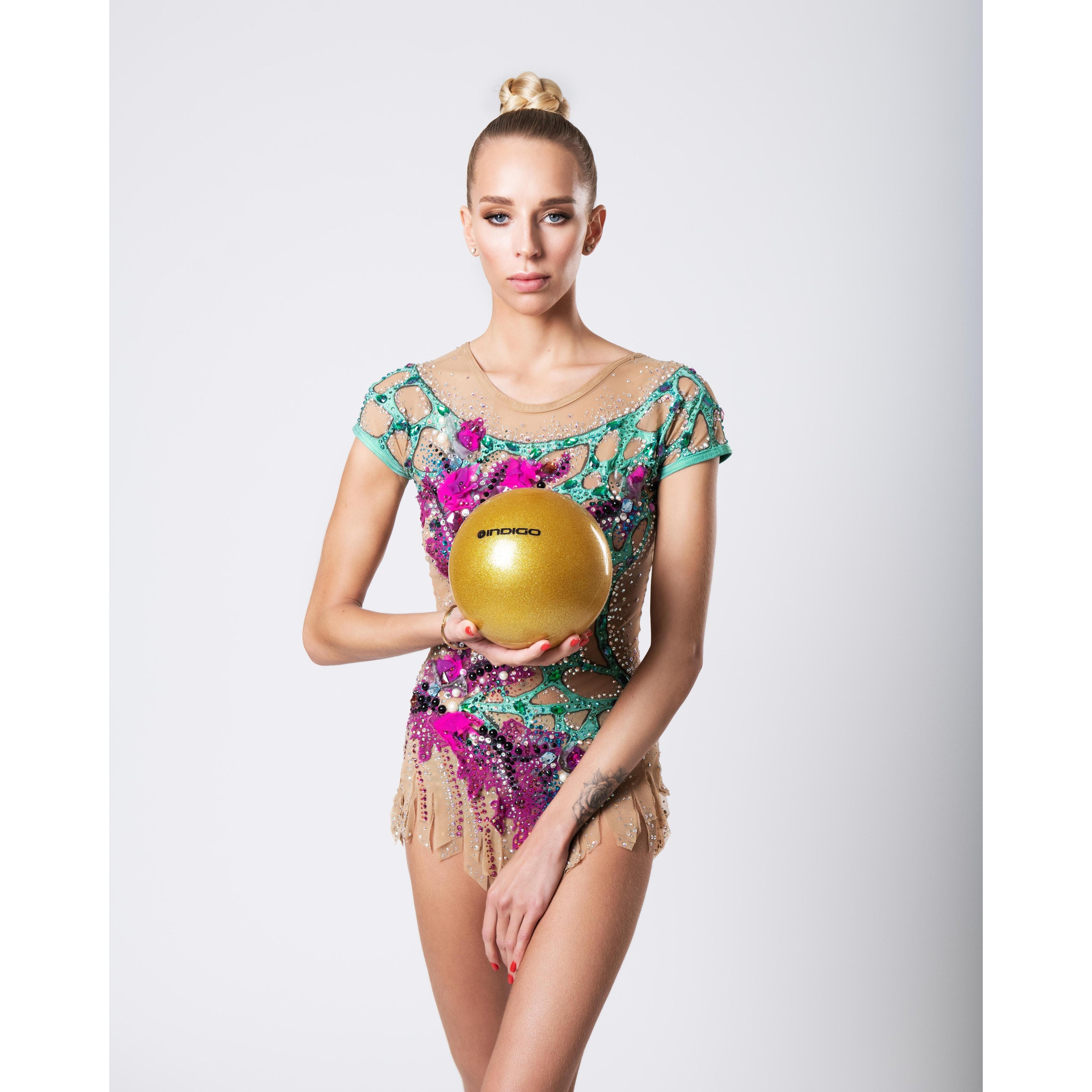 Metallic Ball + Glitter 350 g INDIGO 17 cm