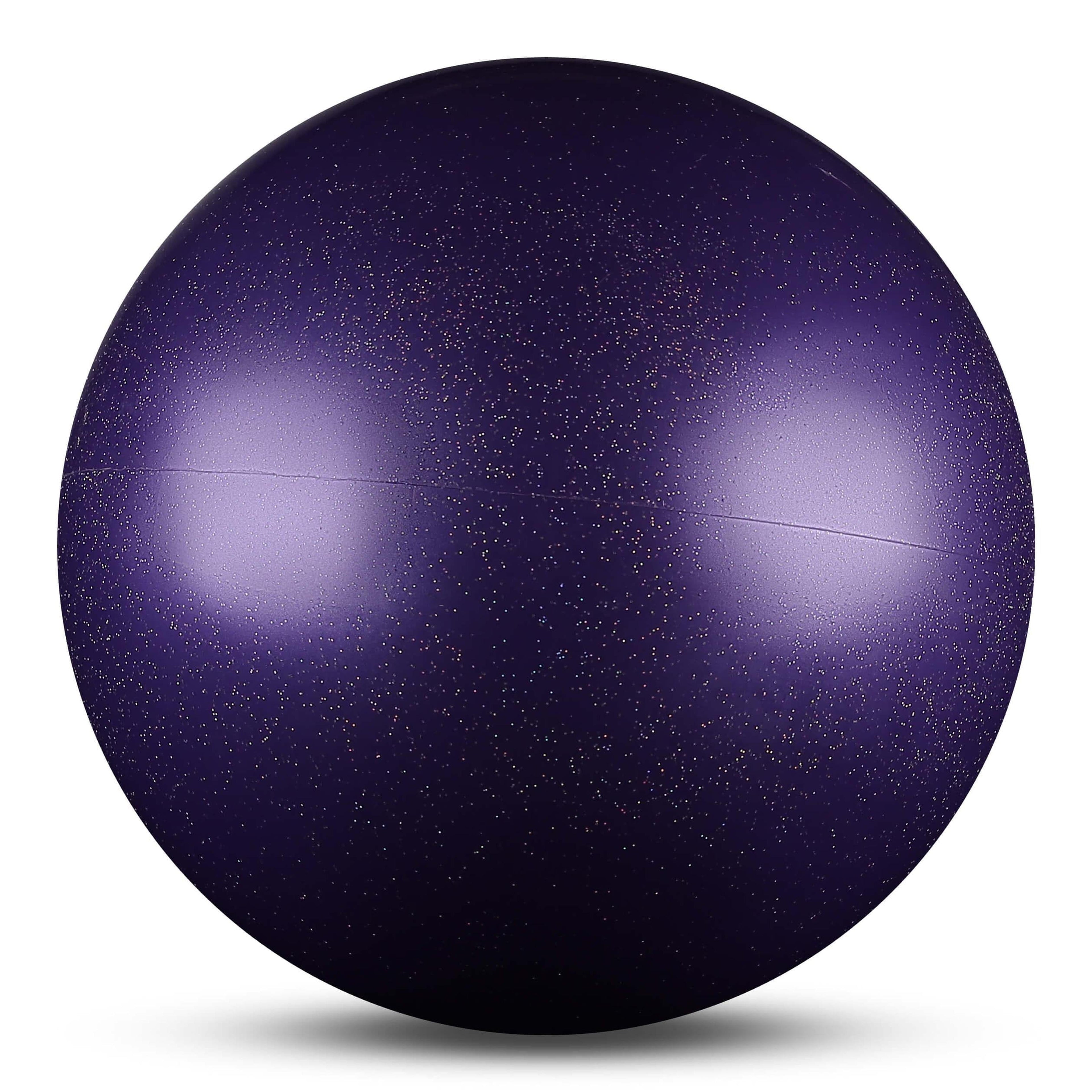 Metallic Silicone Ball + Glitter 300g INDIGO 15cm