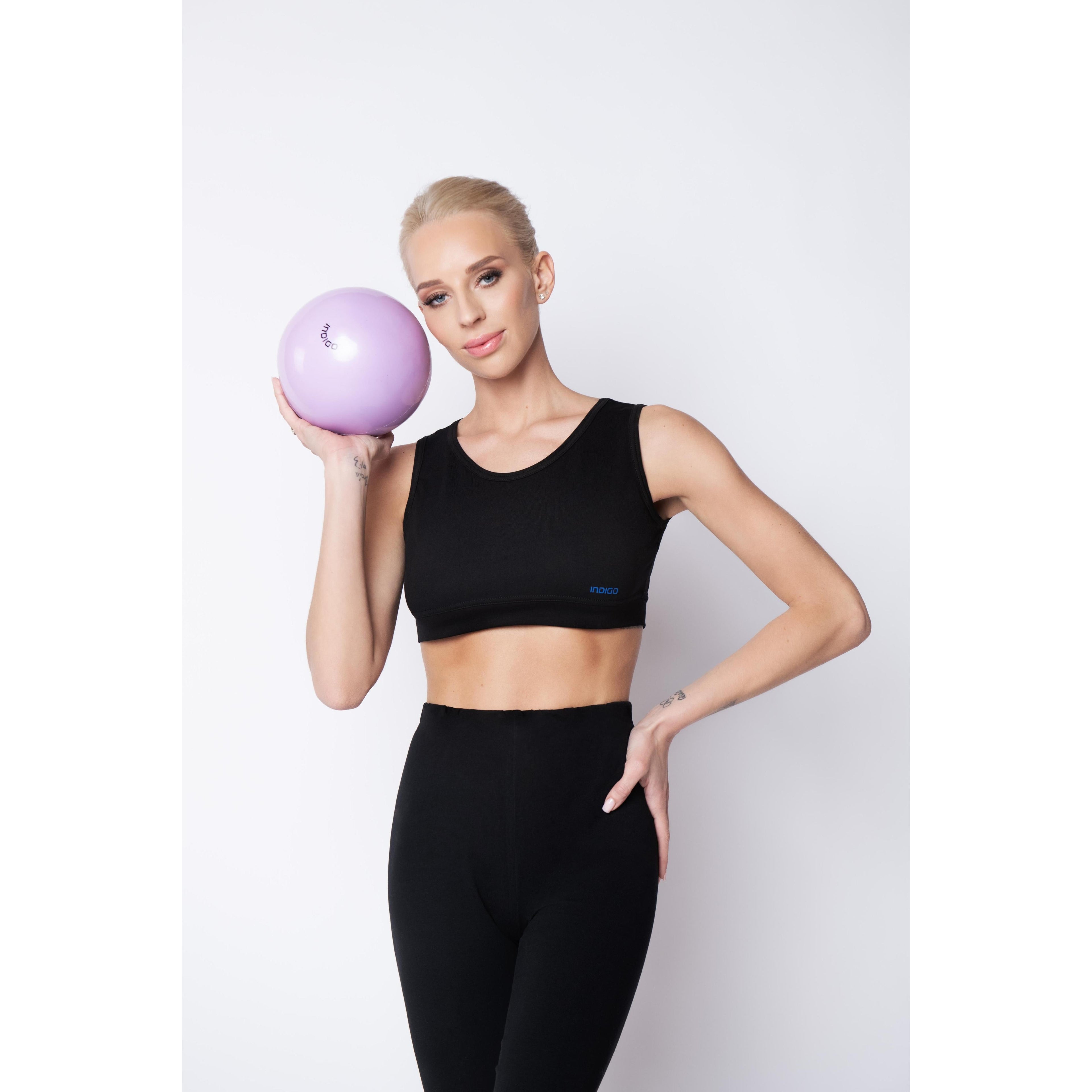 Metallic PVC Ball 300 g INDIGO 15 cm