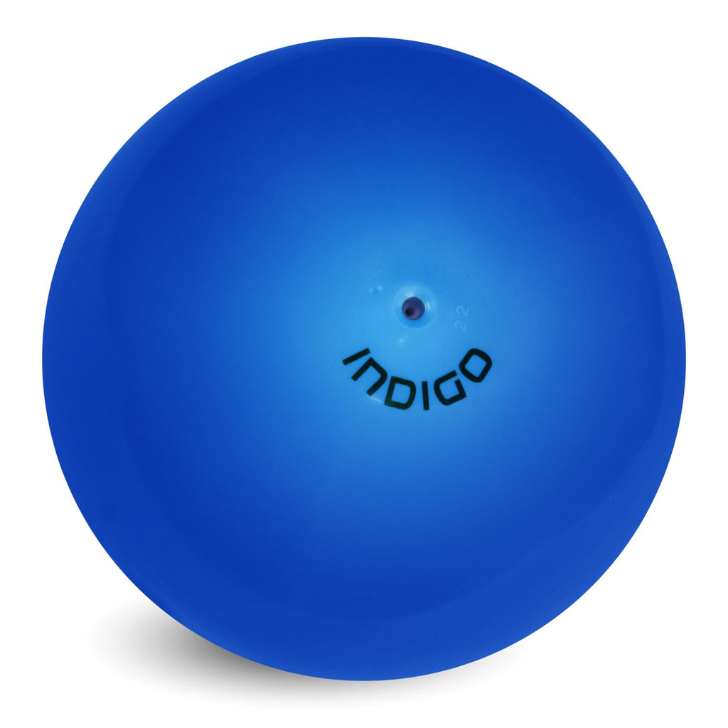 Metallic PVC Ball 300 g INDIGO 15 cm