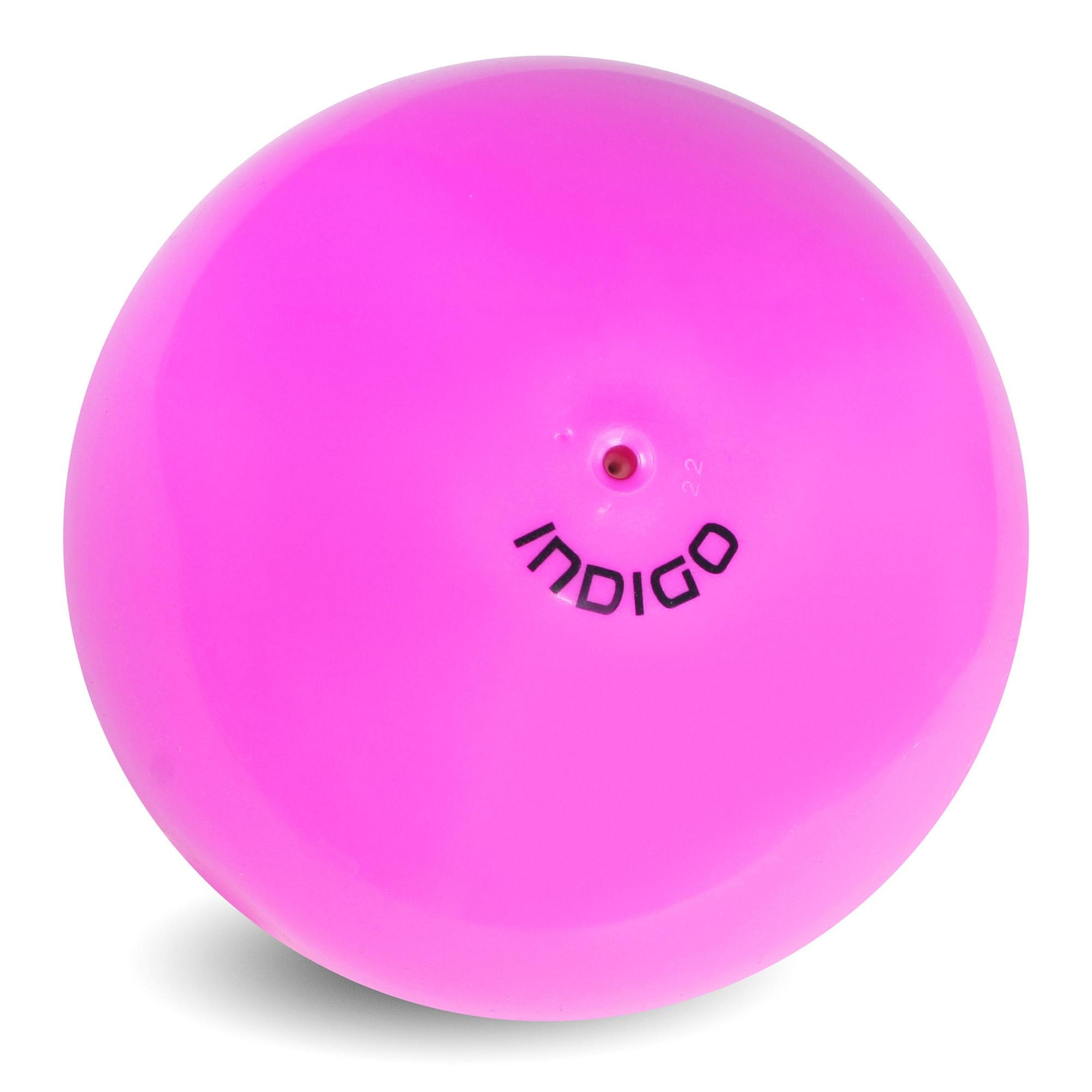 Metallic PVC Ball 400 g INDIGO 19 cm