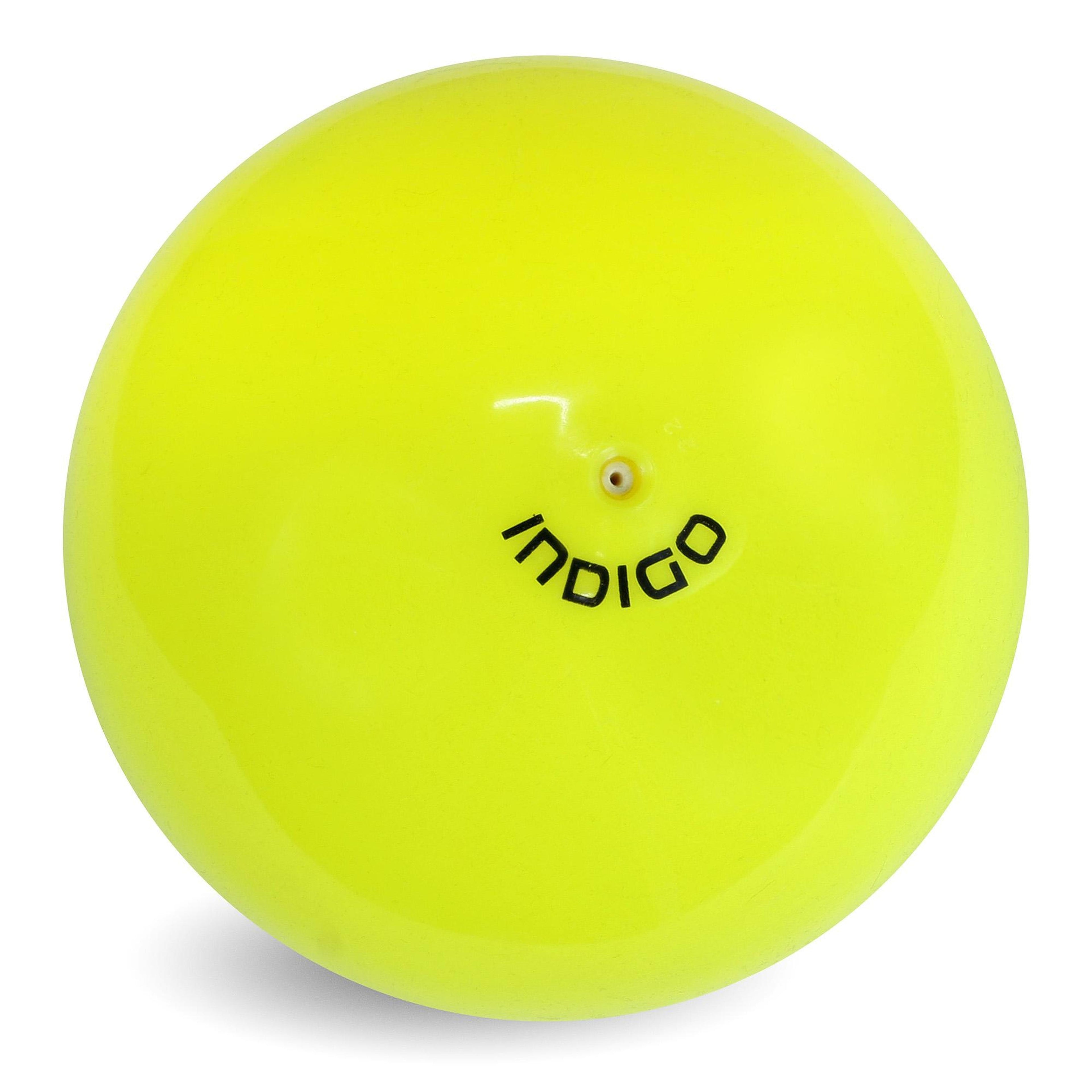 Metallic PVC Ball 300 g INDIGO 15 cm