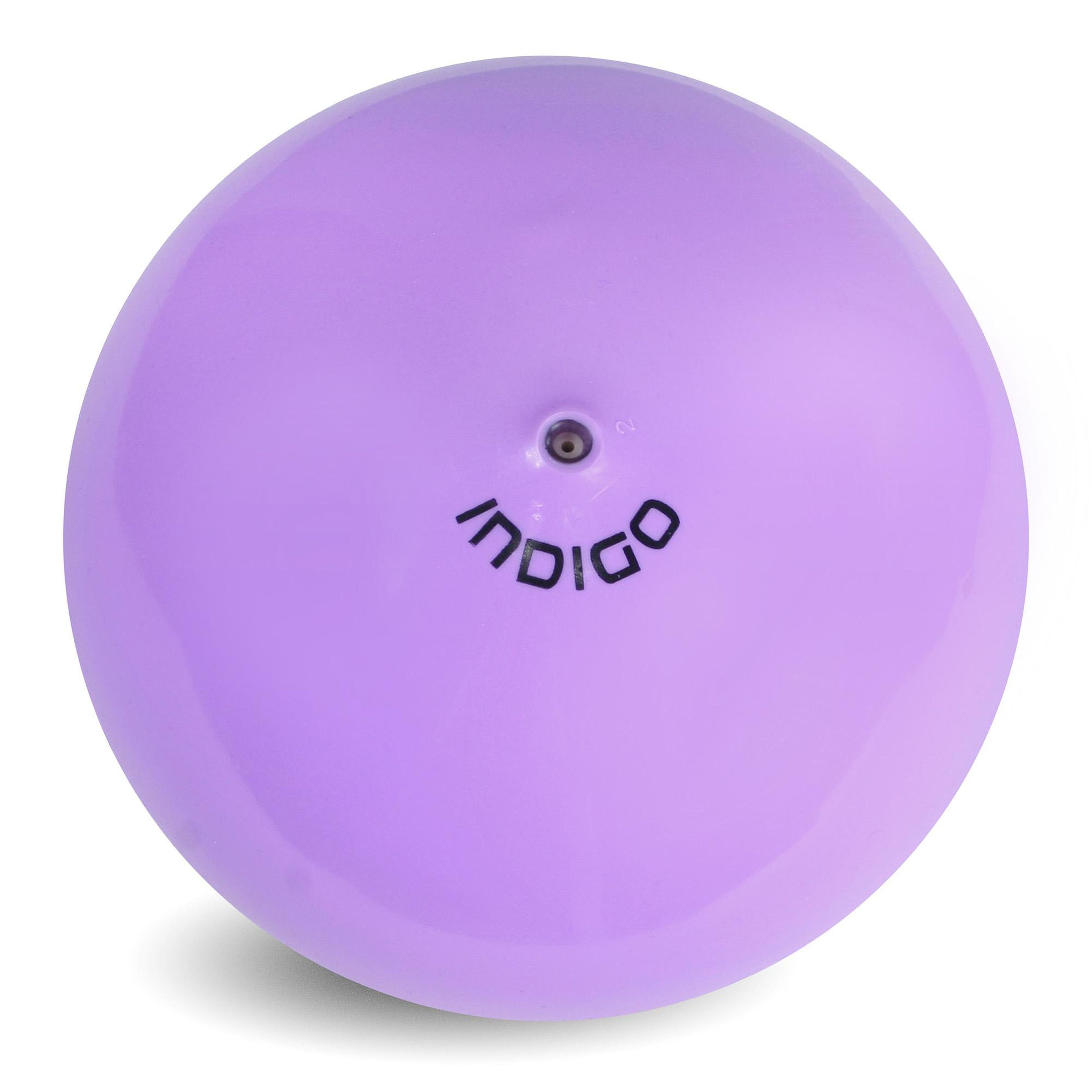Metallic PVC Ball 400 g INDIGO 19 cm