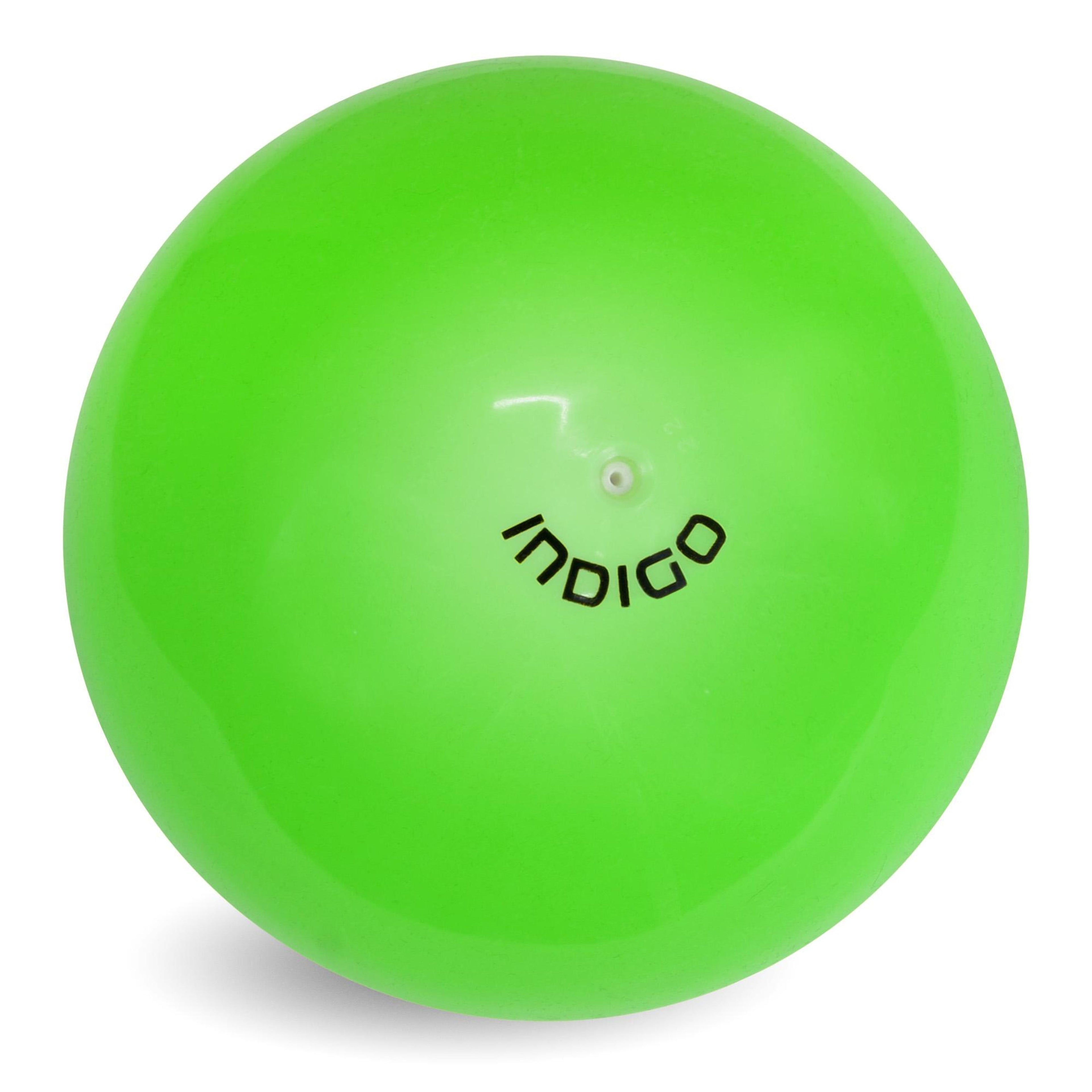 Metallic PVC Ball 300 g INDIGO 15 cm