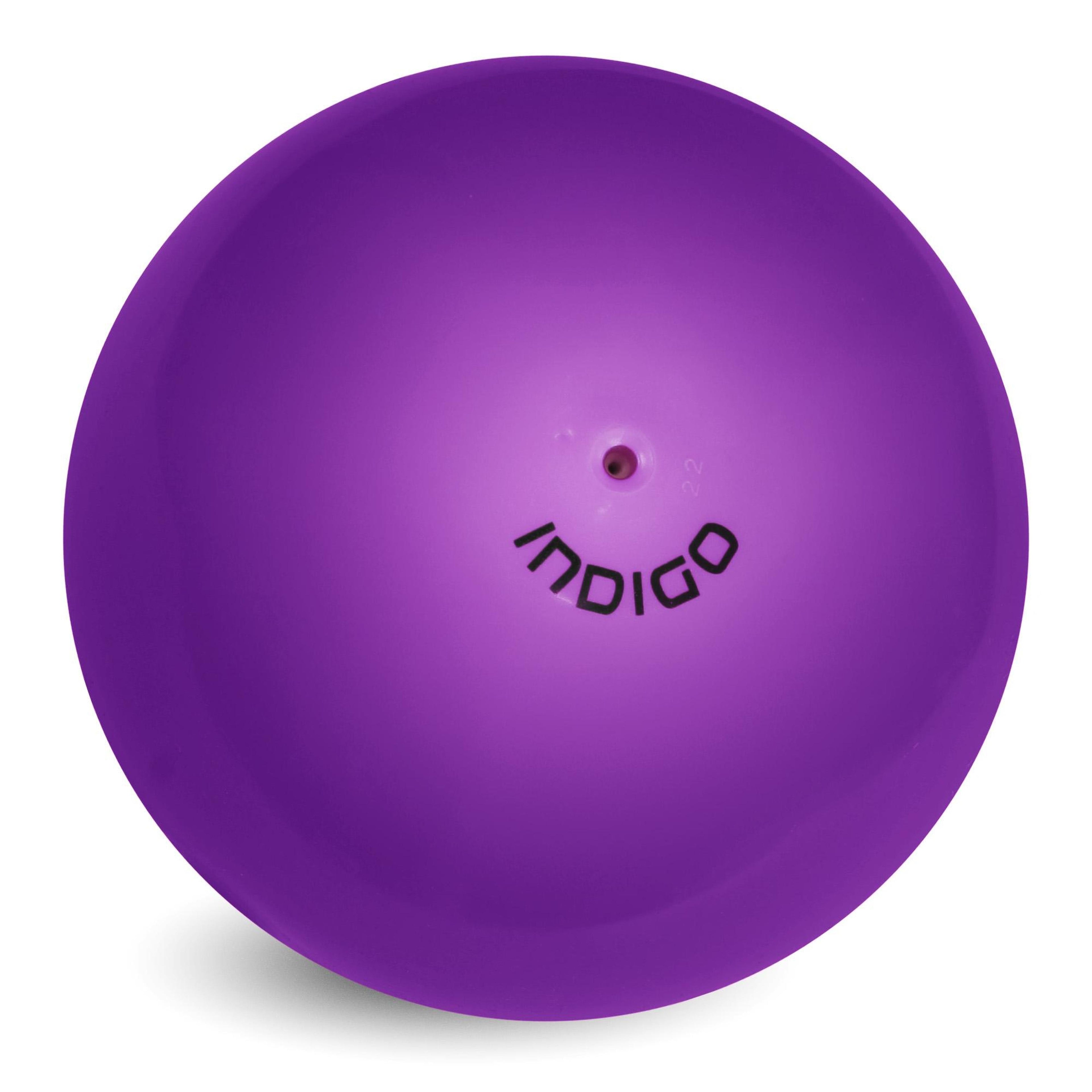 Metallic PVC Ball 350 g INDIGO 17 cm