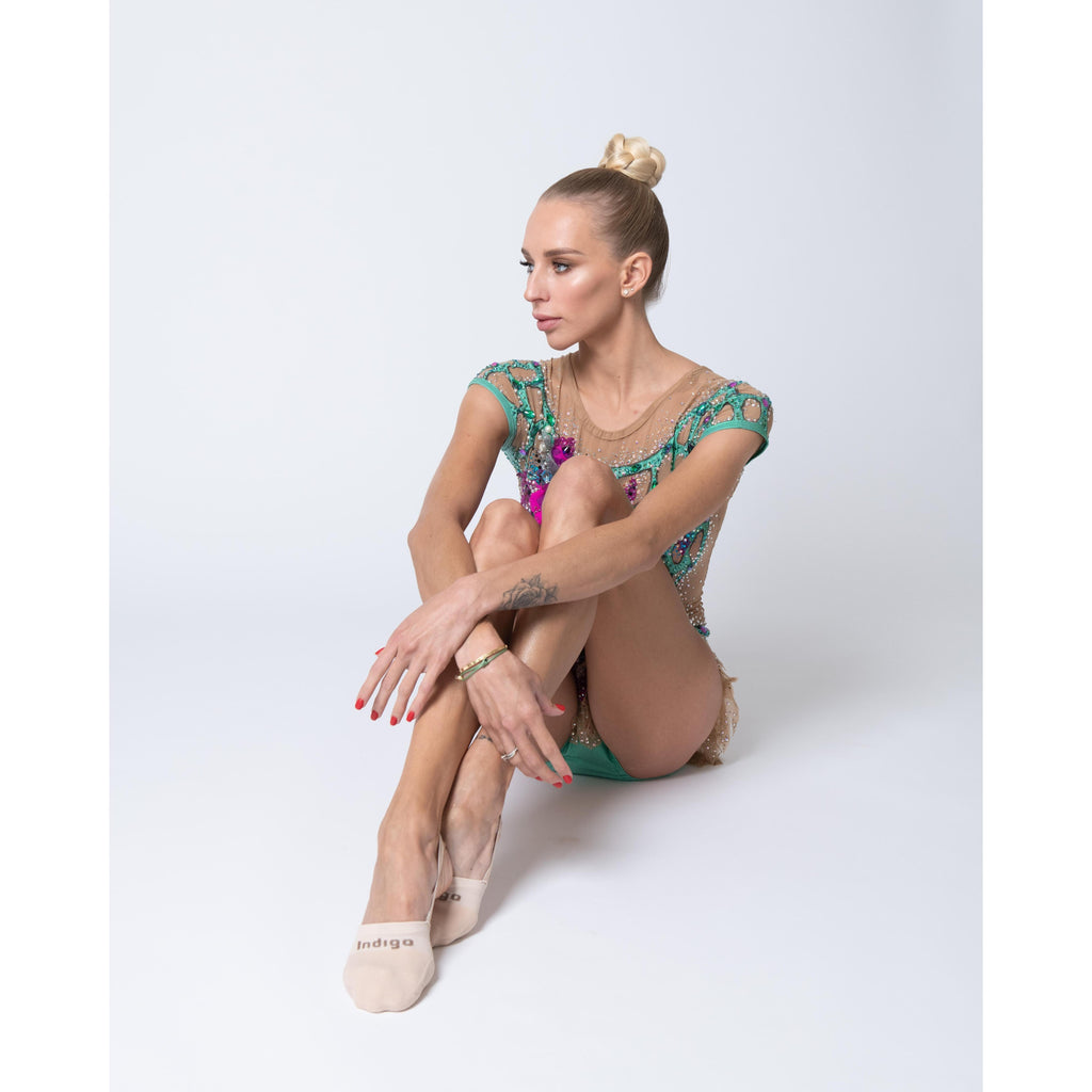 INDIGO Rhythmic Gymnastics Toe Socks 