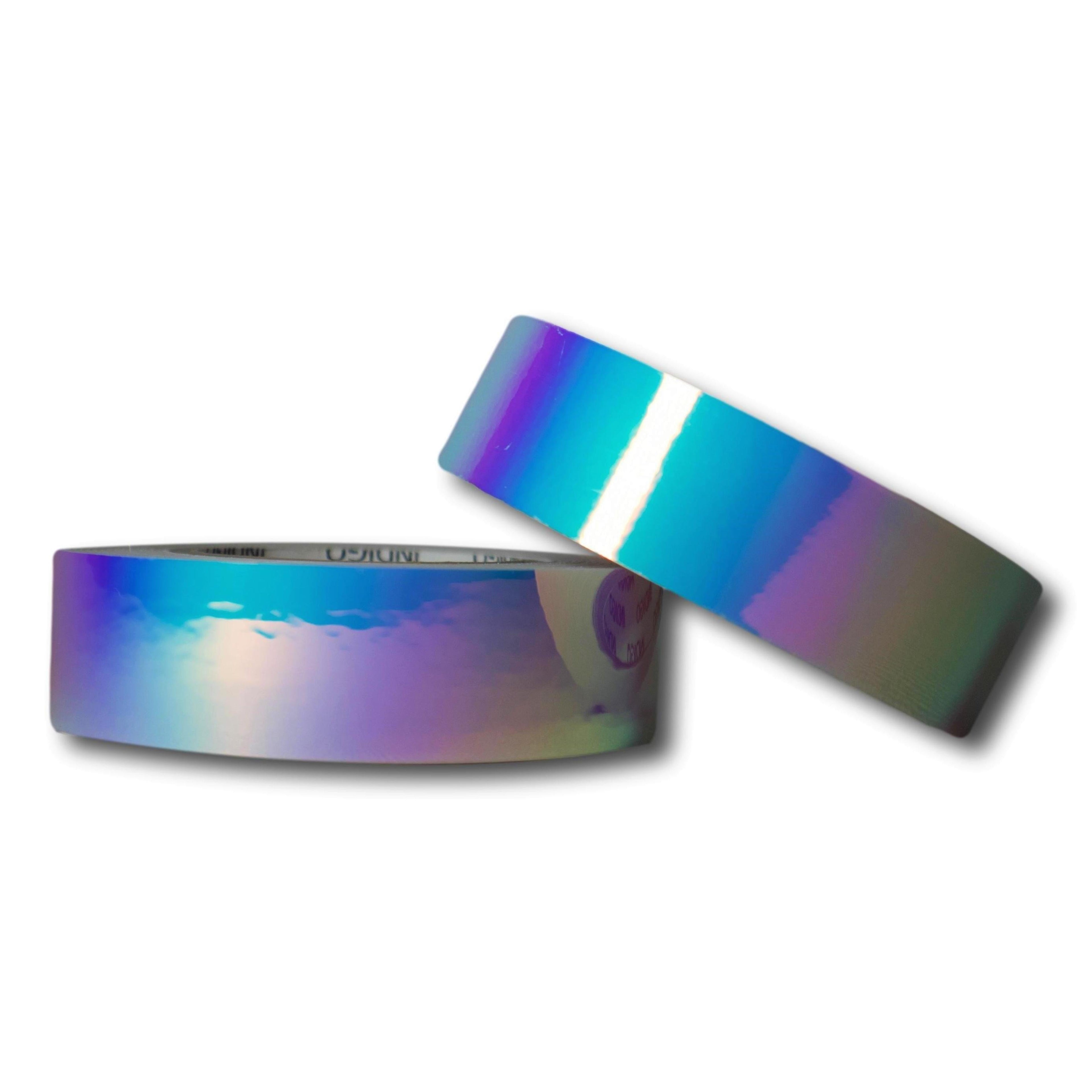 RAINBOW INDIGO Mirror Effect Adhesive Roll 20mm*14m