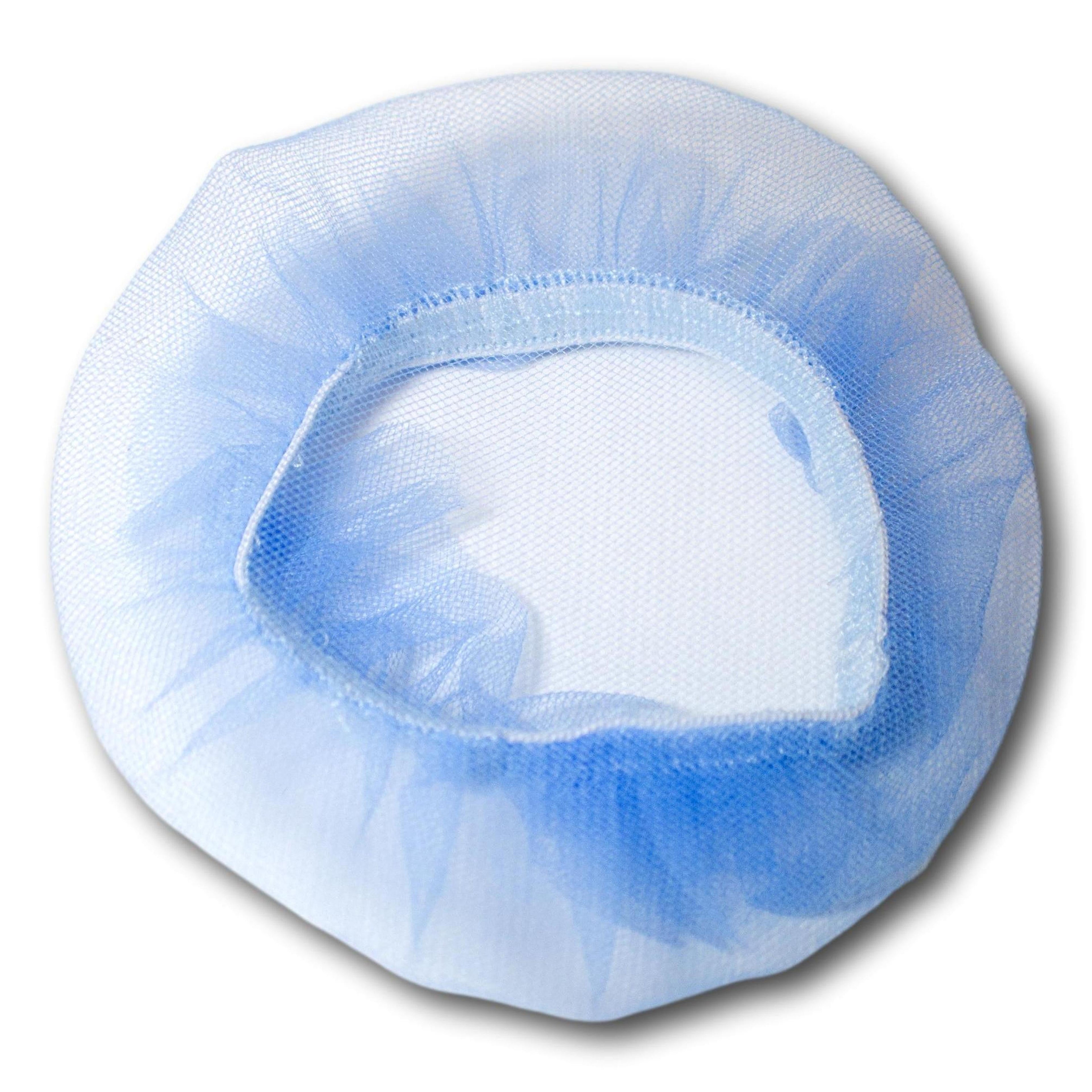 INDIGO Hair Nets for Hair Bows Light Blue 20mm*14m