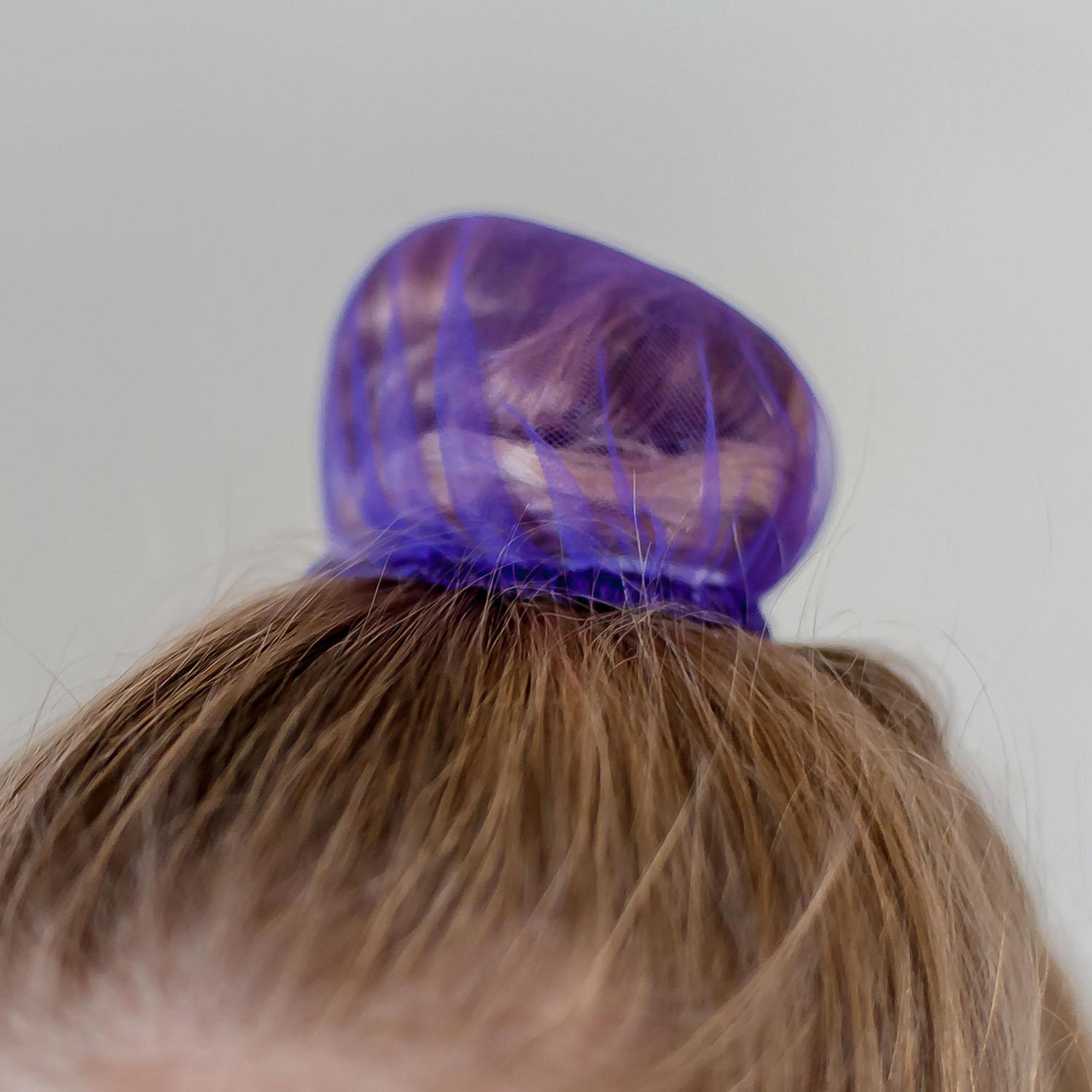 INDIGO Hair Nets for Hair Bows Light Blue 20mm*14m