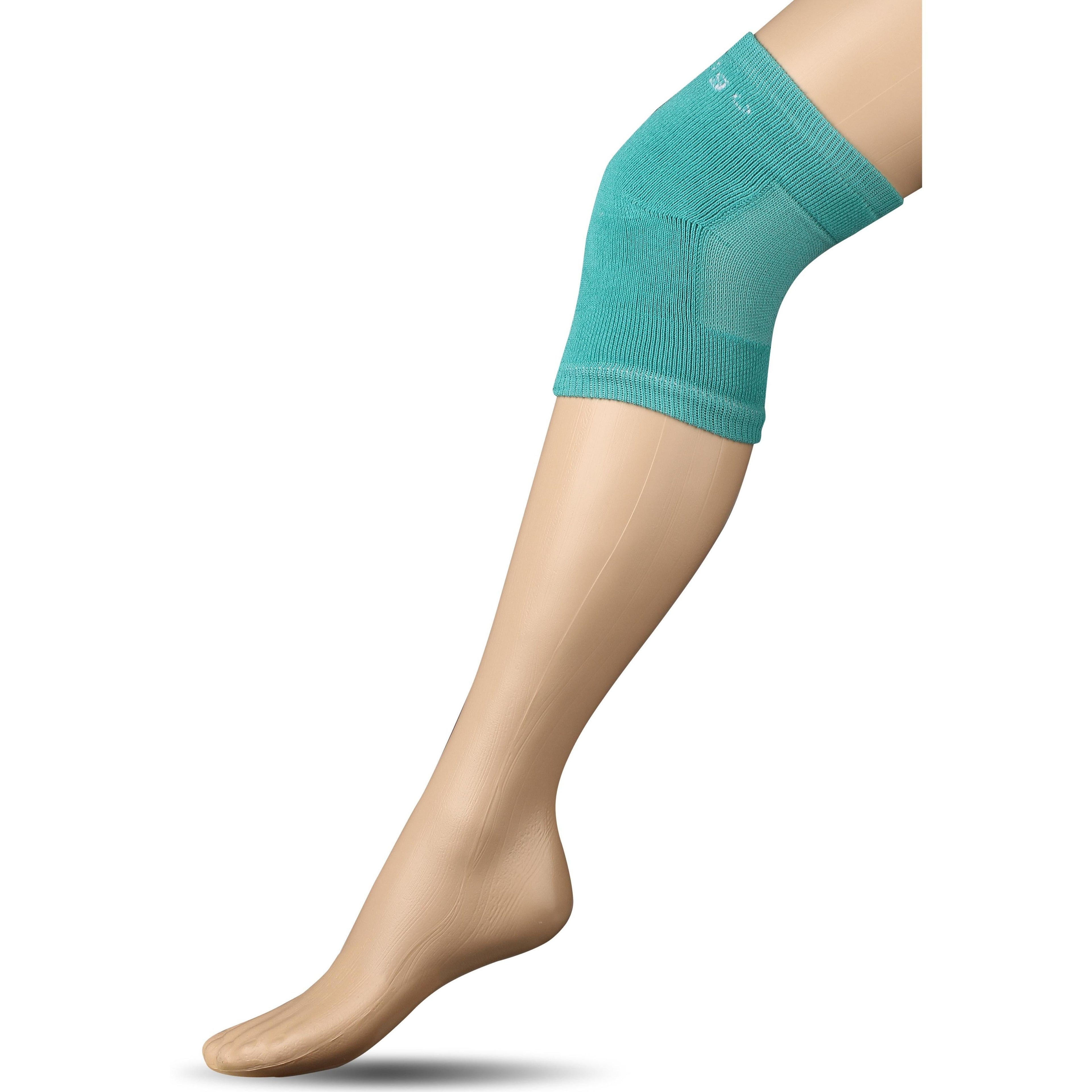 Terry Indigo Plush Rhythmic Gymnastics Knee Pads