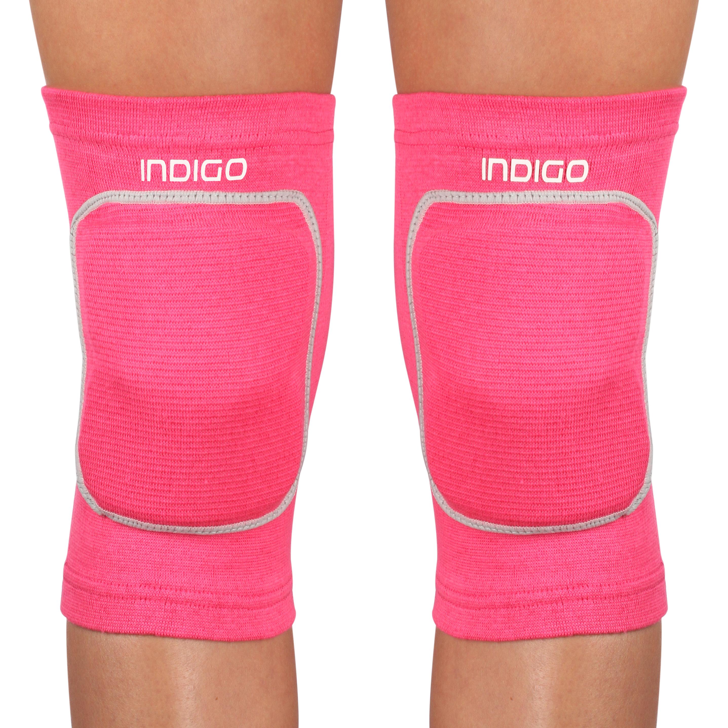 INDIGO Elastic Knee Pads for Rhythmic Gymnastics