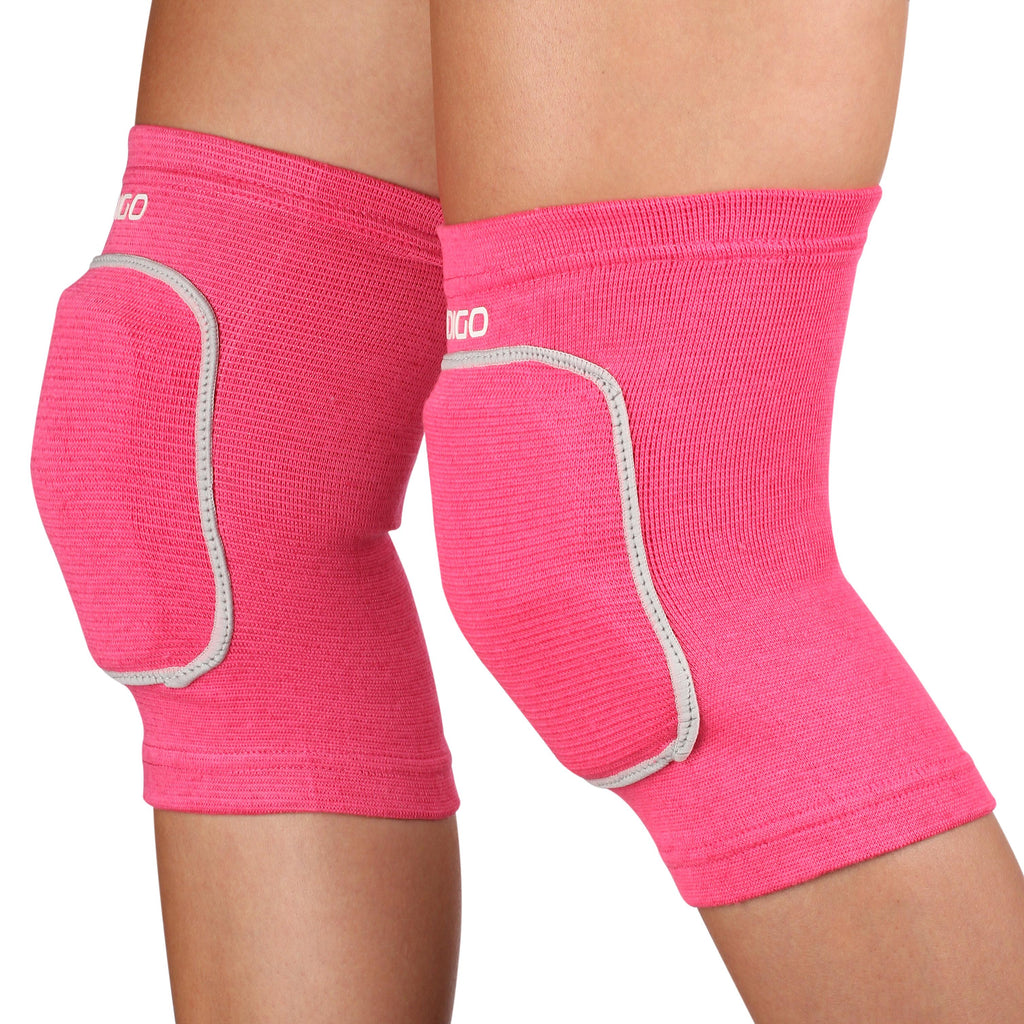 INDIGO Elastic Knee Pads for Rhythmic Gymnastics
