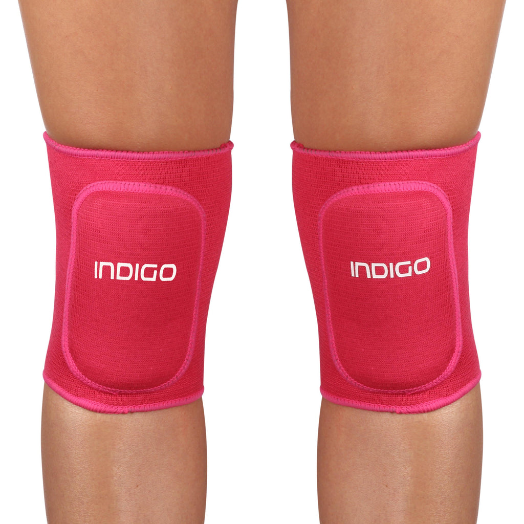 INDIGO Children's Elastic Knee Pads with Cushion
