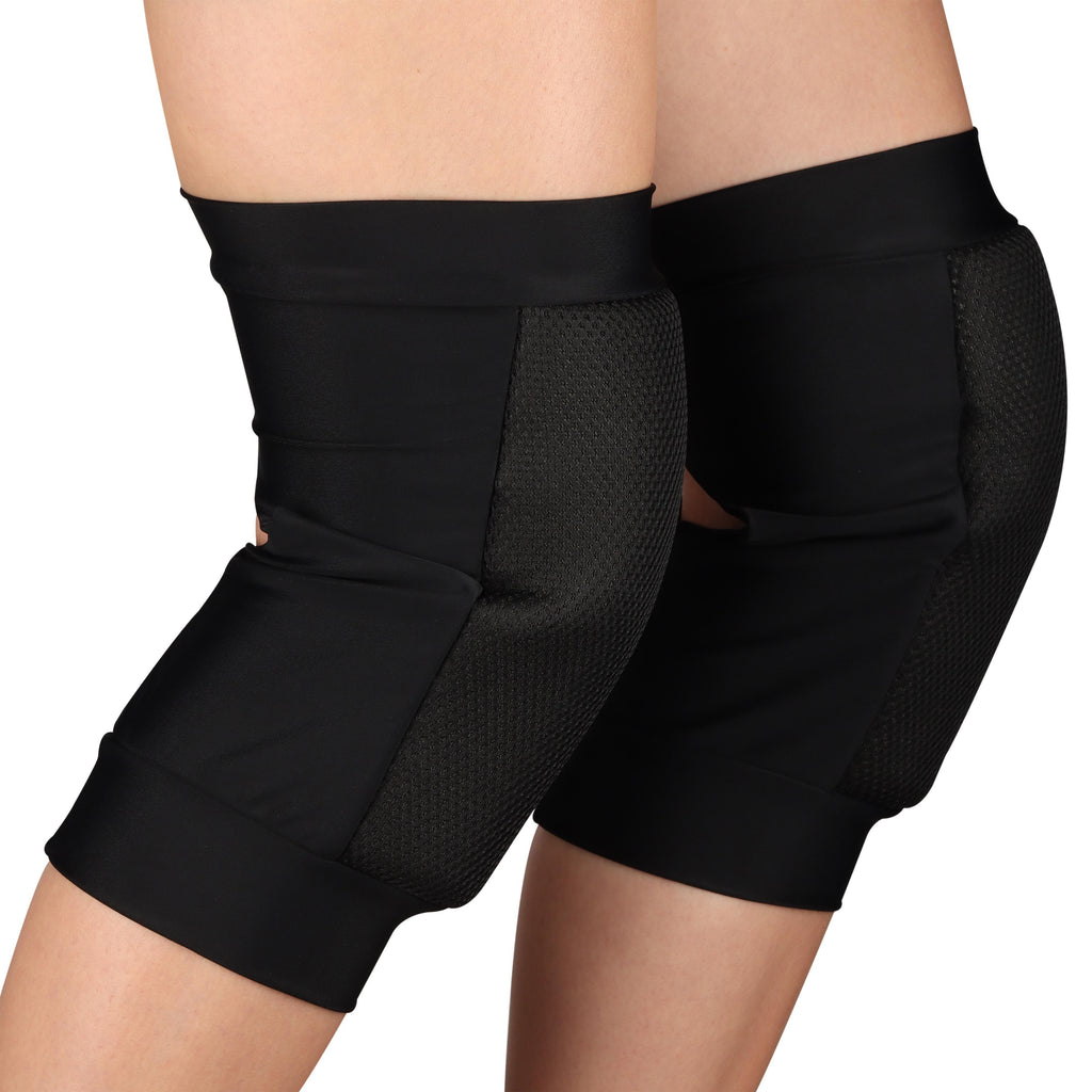 Long and Reinforced Gymnastics and Dance Knee Pads SANDRA INDIGO