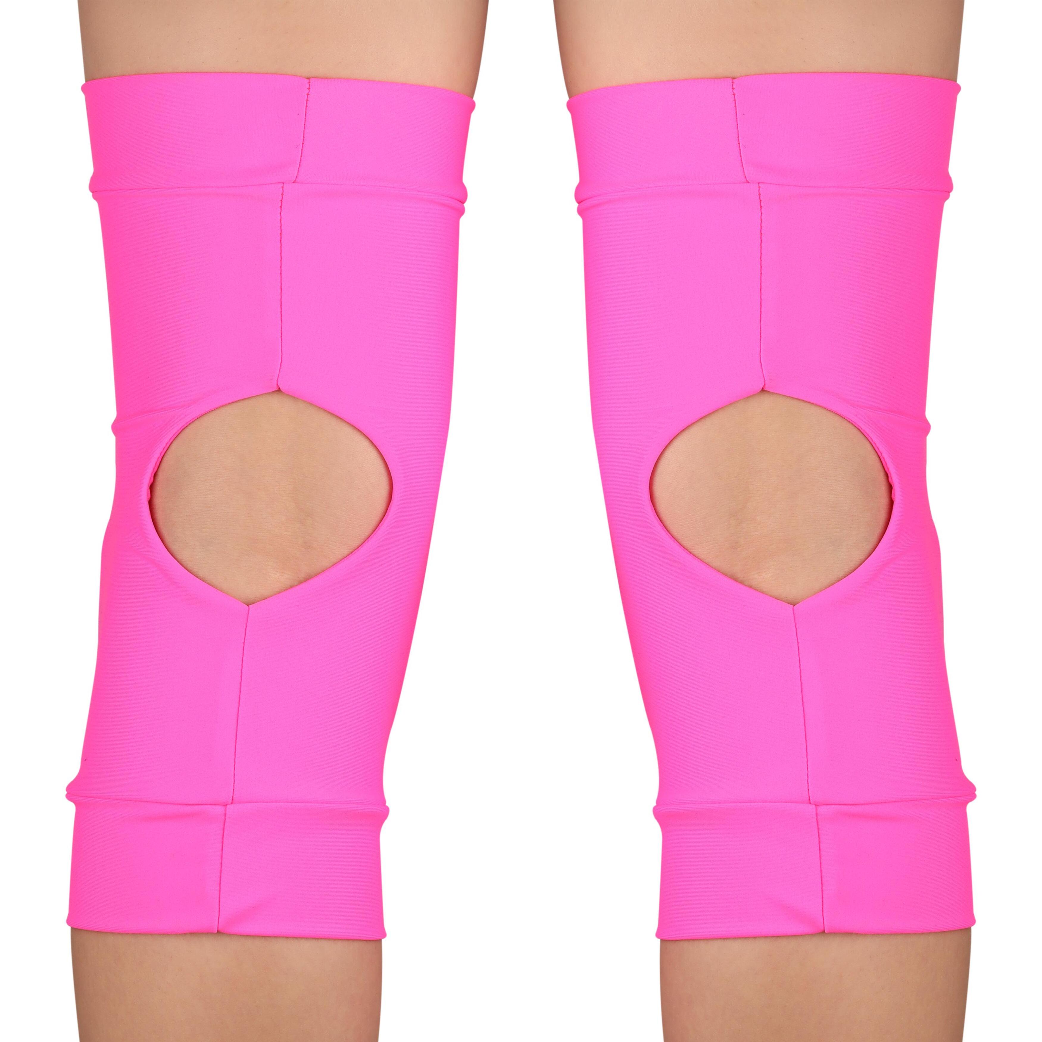 Long and Reinforced Gymnastics and Dance Knee Pads SANDRA INDIGO
