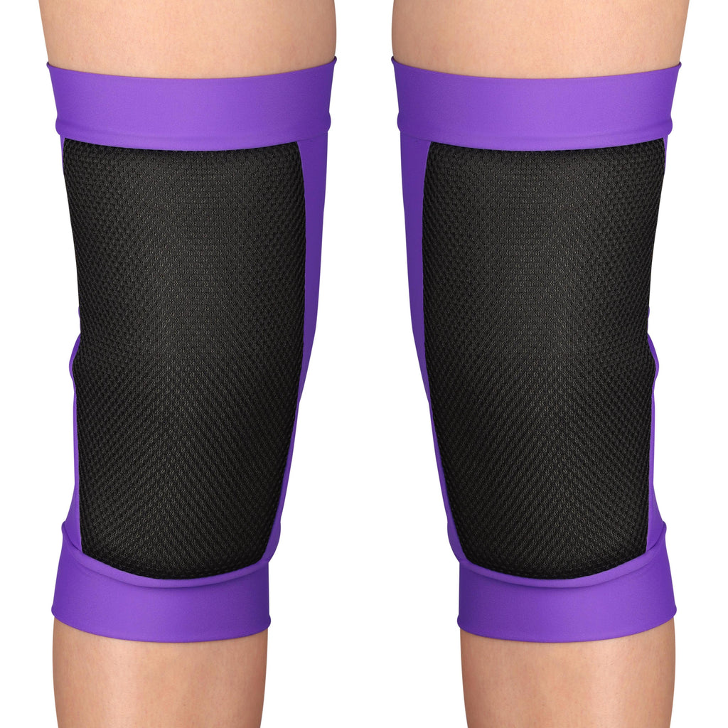Long and Reinforced Gymnastics and Dance Knee Pads SANDRA INDIGO