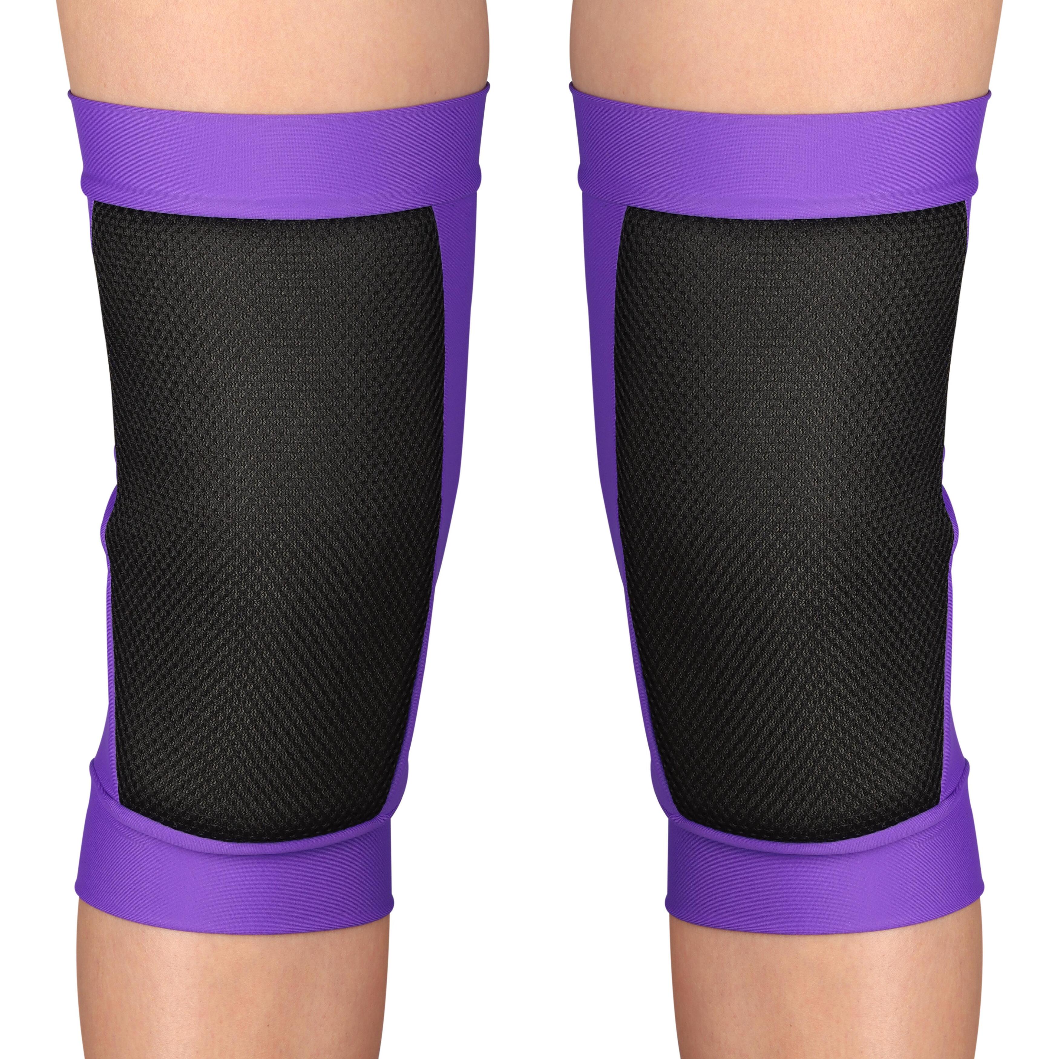 Long and Reinforced Gymnastics and Dance Knee Pads SANDRA INDIGO