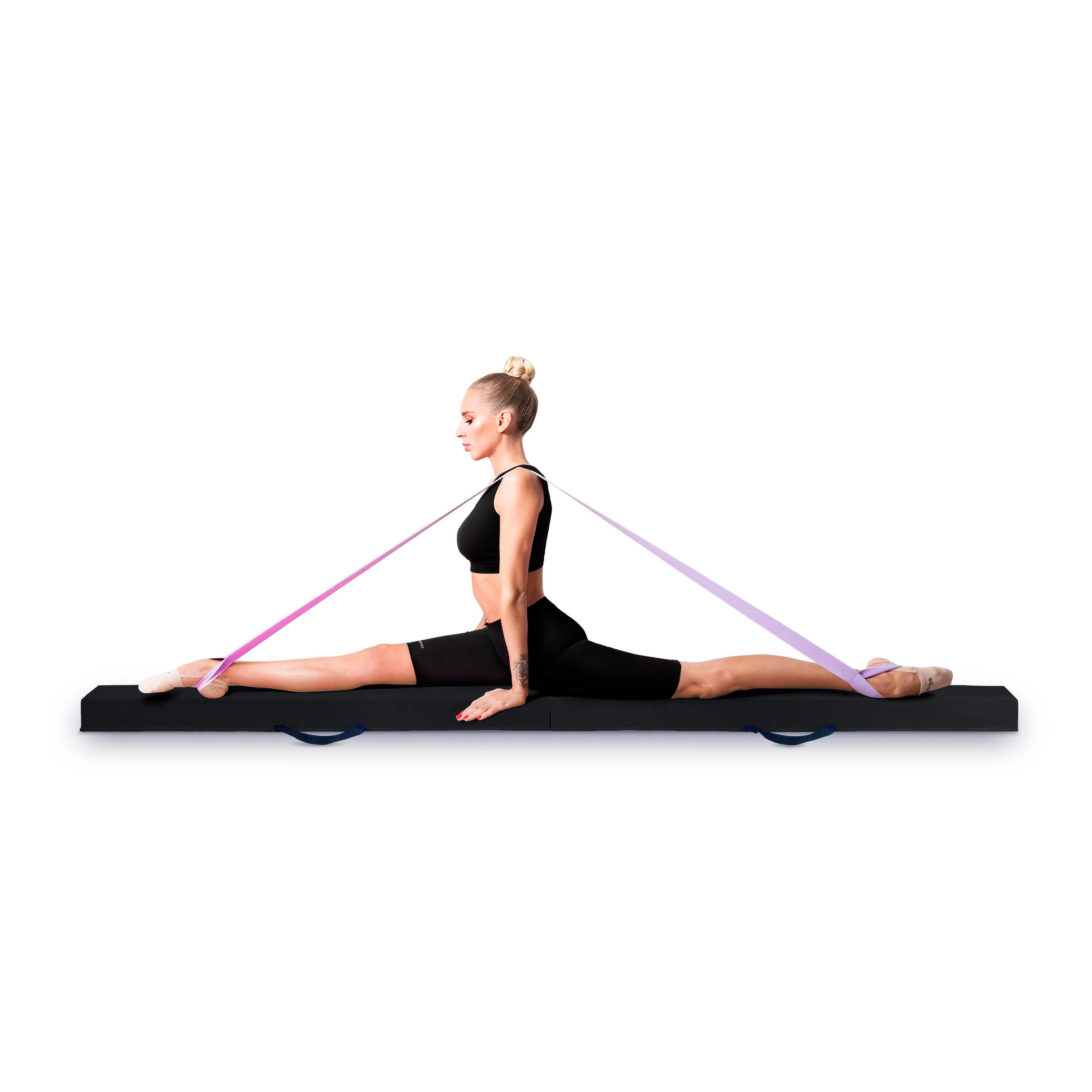 INDIGO Folding Balance Beam Bar with Non-Slip Base