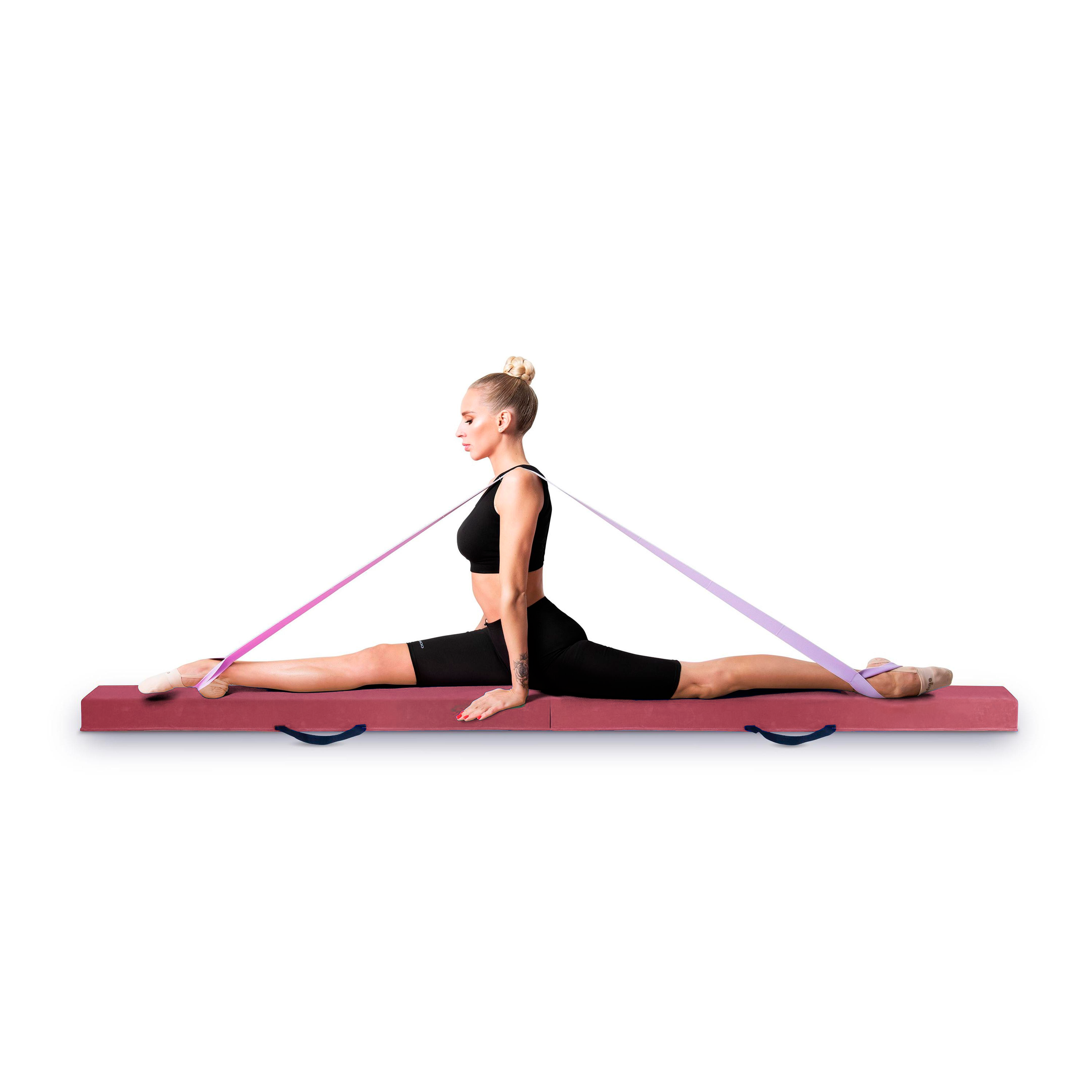INDIGO Folding Balance Beam Bar with Non-Slip Base