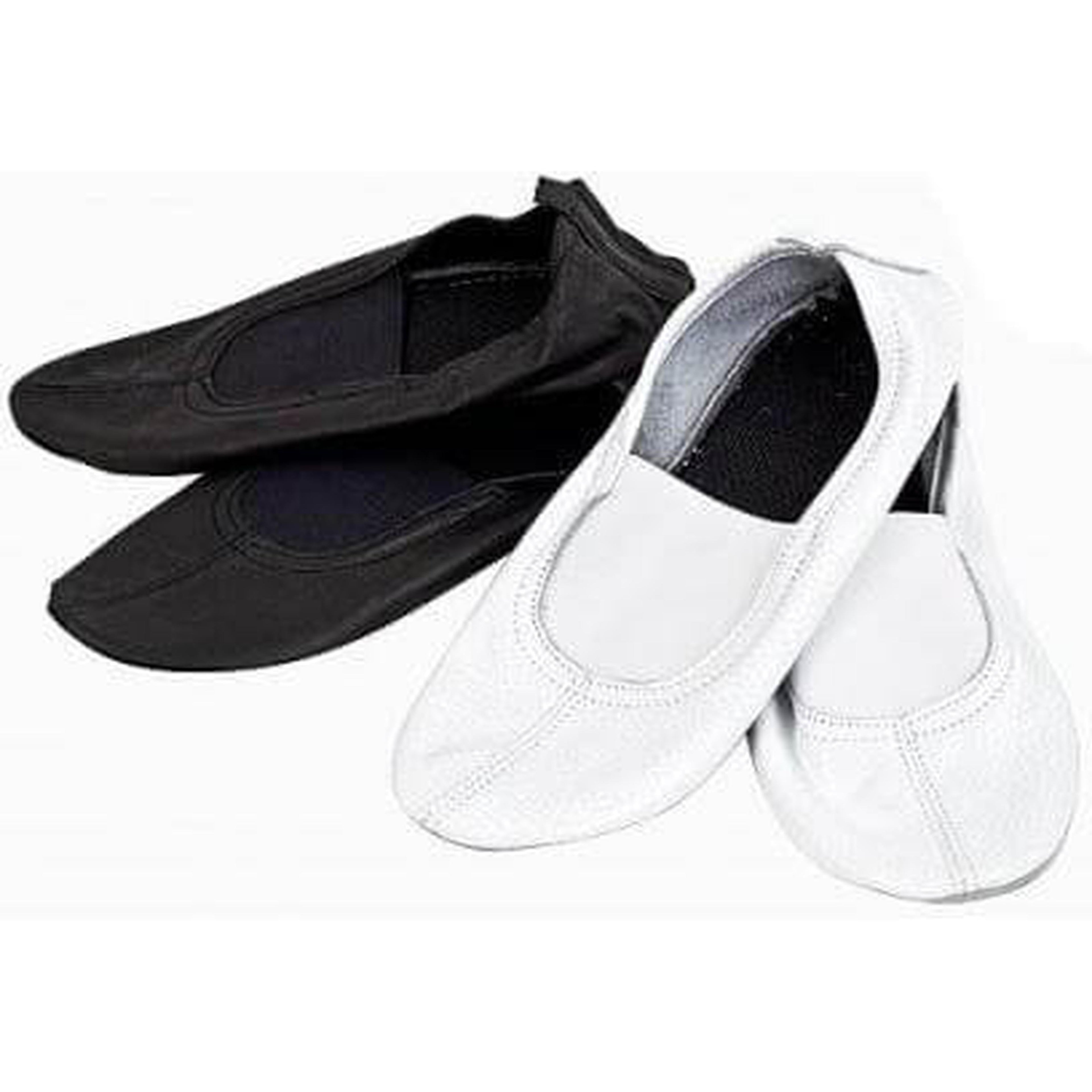 INDIGO Leather Rhythmic Gymnastics Shoes with Soft Insole 