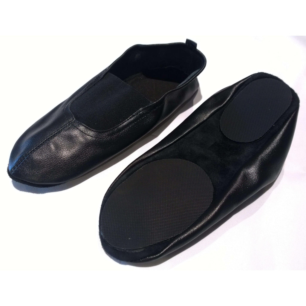 INDIGO Leather Rhythmic Gymnastics Shoes with Soft Insole 