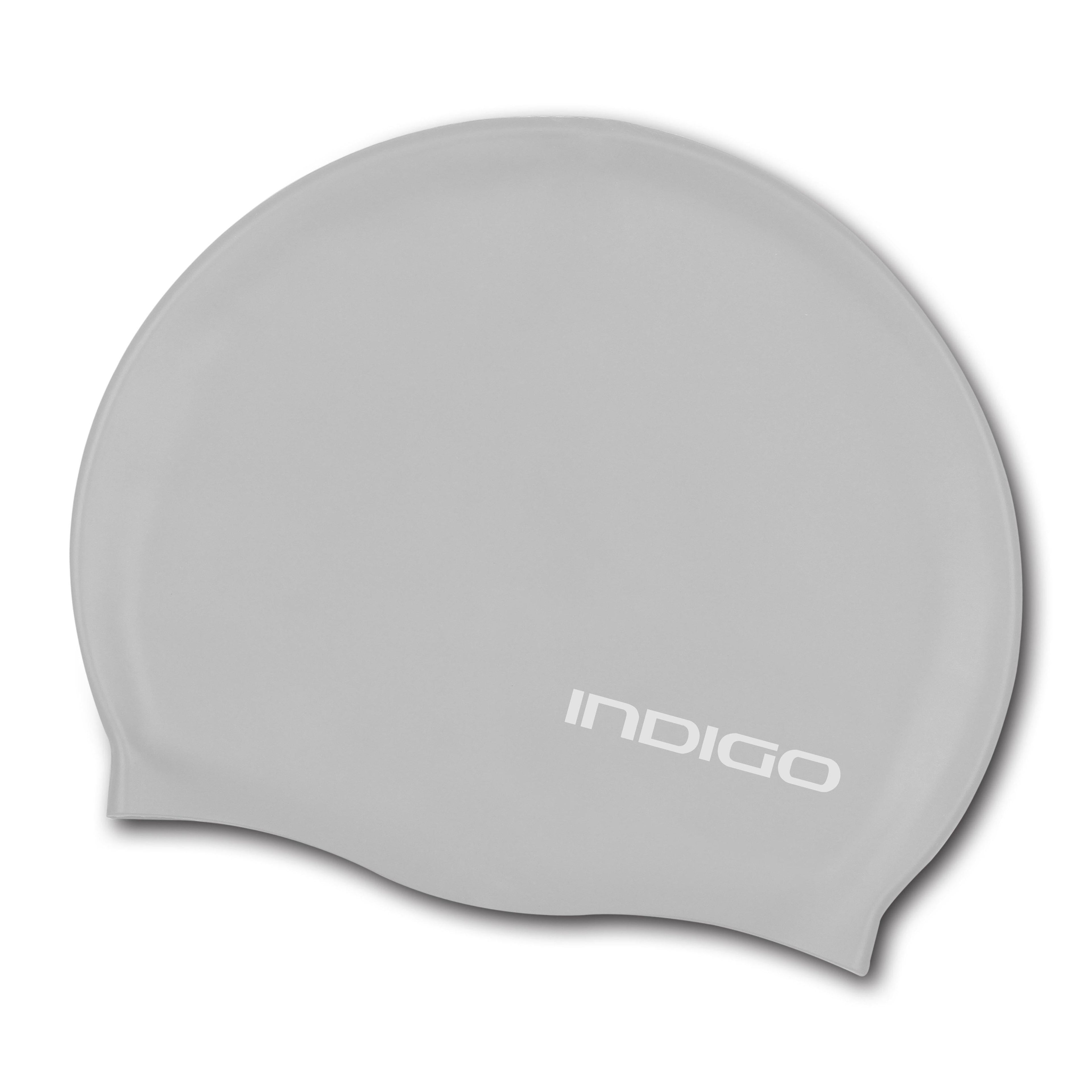 INDIGO Silicone Swimming Cap 