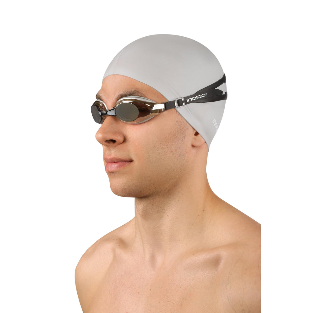 INDIGO Silicone Swimming Cap 