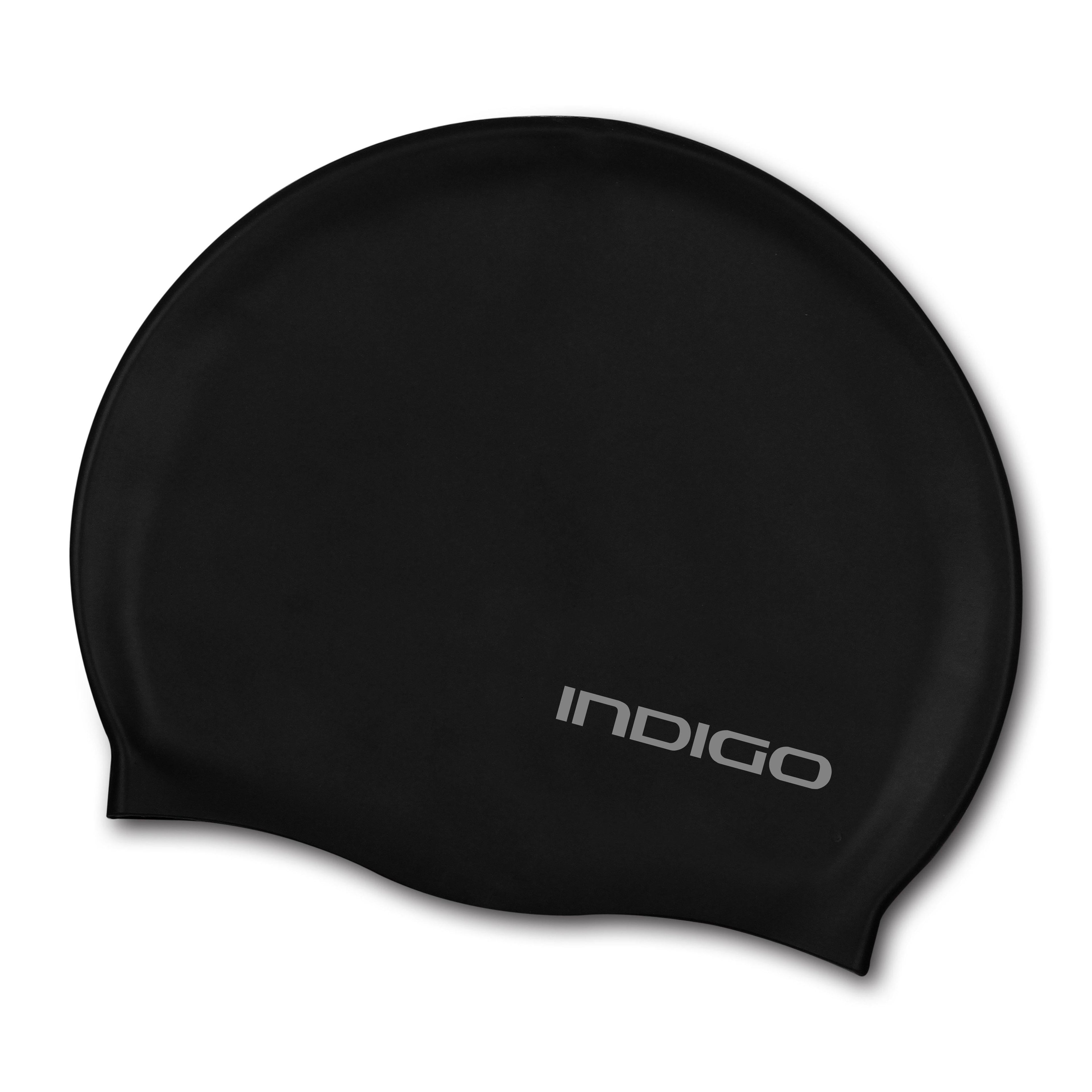 INDIGO Silicone Swimming Cap 