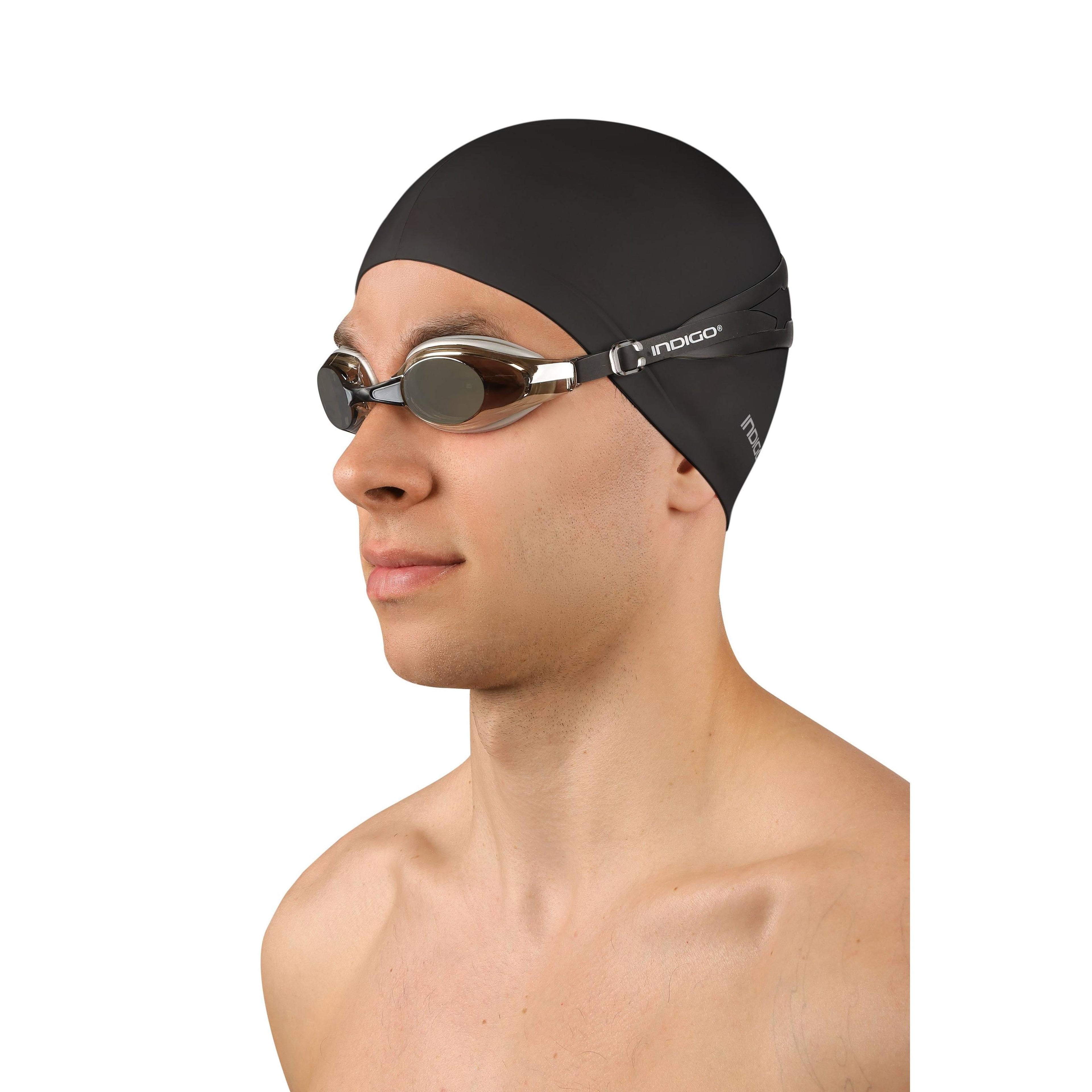 INDIGO Silicone Swimming Cap 