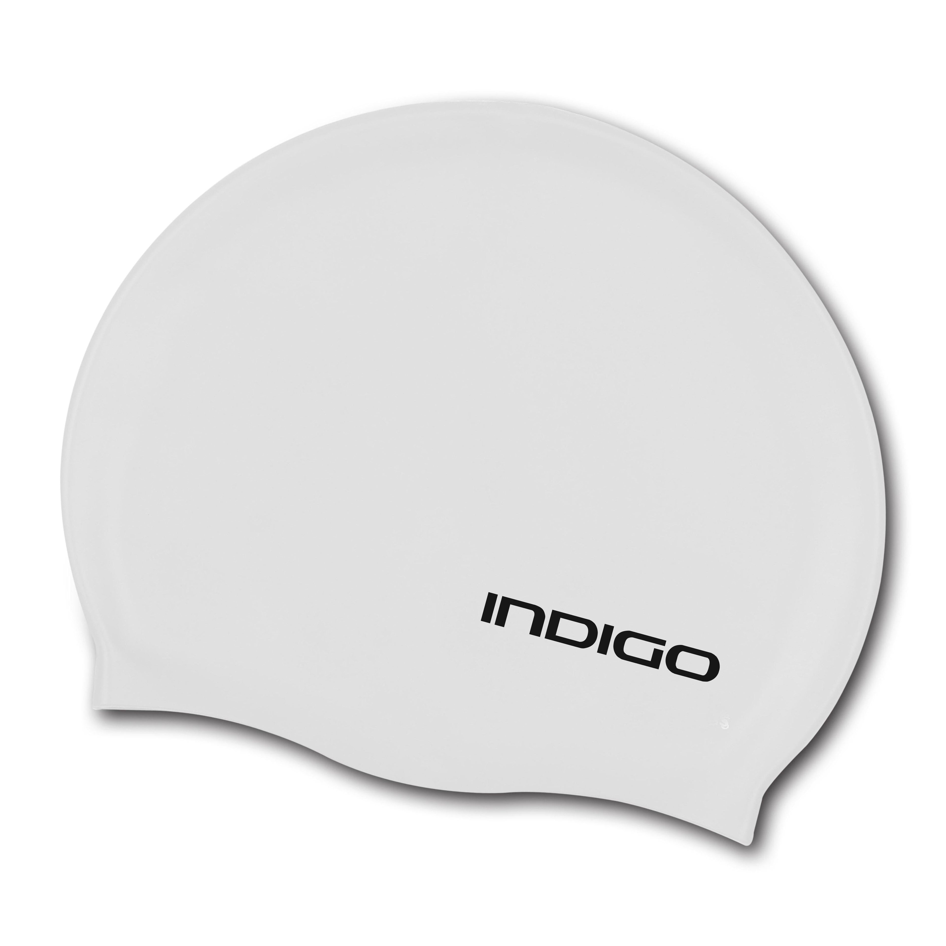 INDIGO Silicone Swimming Cap 