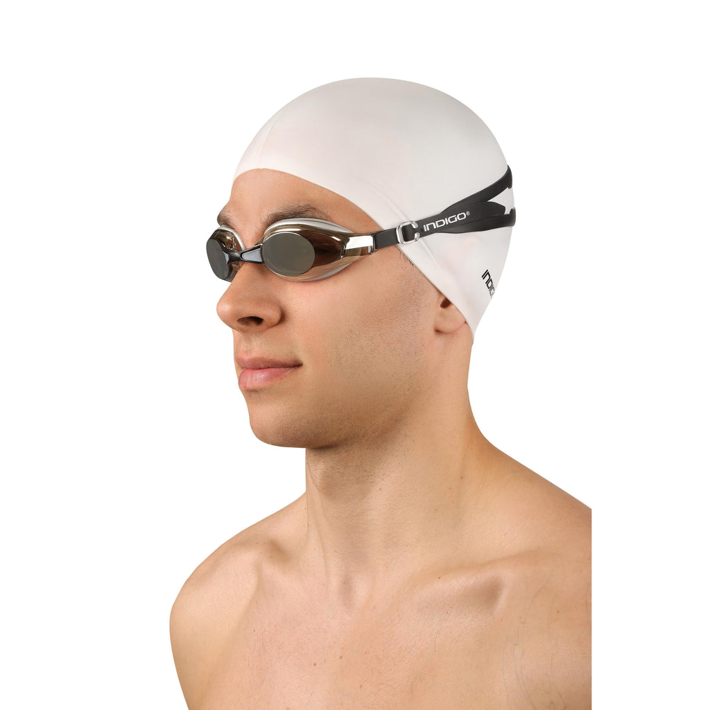 INDIGO Silicone Swimming Cap 
