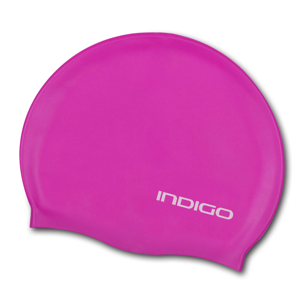 INDIGO Silicone Swimming Cap 