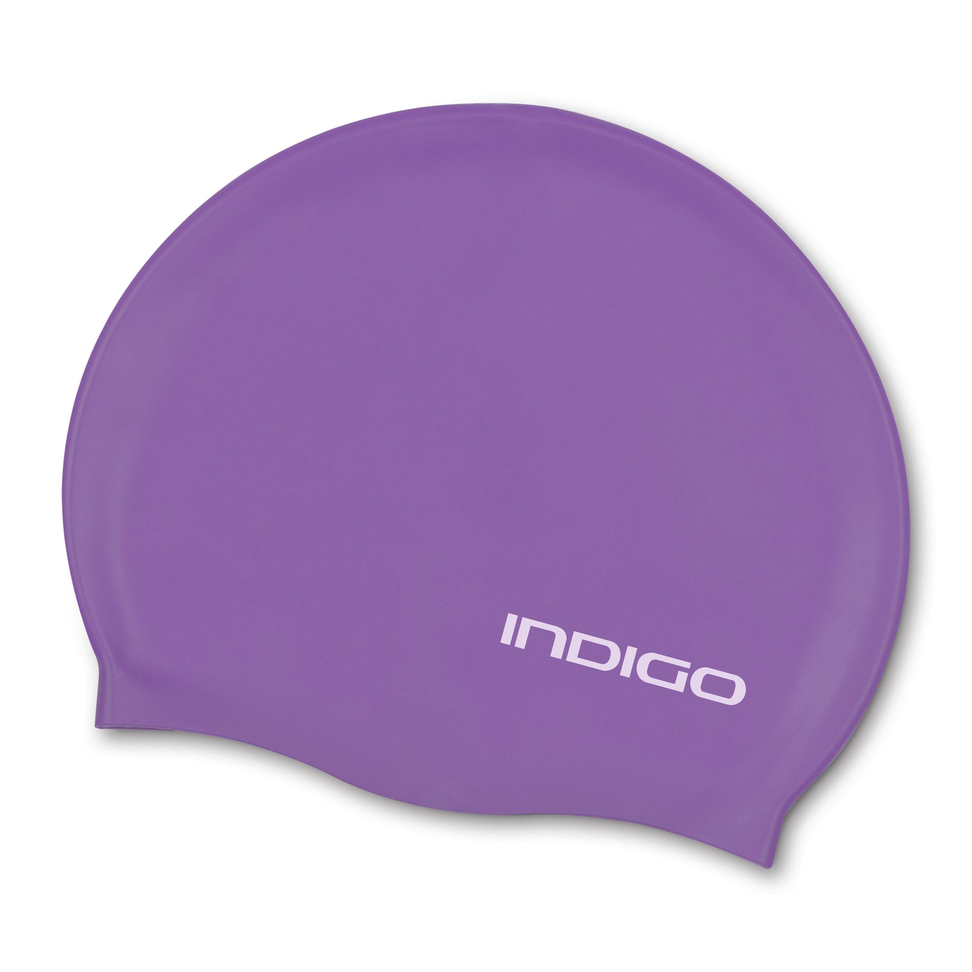 INDIGO Silicone Swimming Cap 