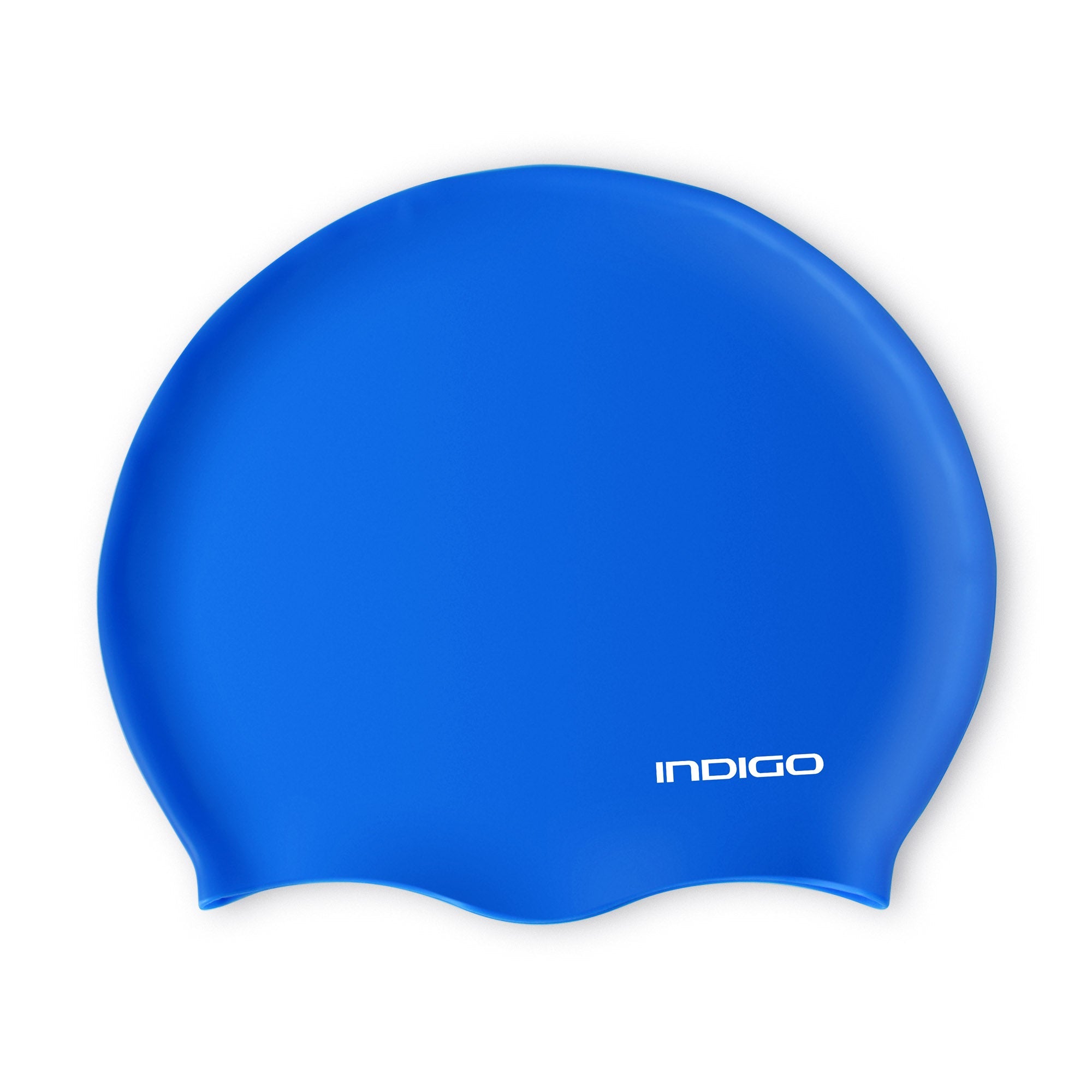 Indigo Extra Large Silicone Swimming Cap for Long Hair
